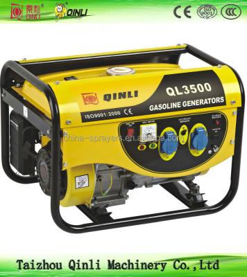 China QL-3500/1KW/2KW/2.5KW/3KW/3.5KW/5KW/6KW 15L Gasoline Generator for sale