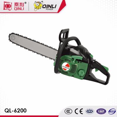 China High Quality Gasoline 2-Stroke Chainsaw 6200 for sale