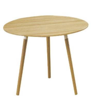 China YALEESON Simple Elegant Round Table with Three Legs for 2 Persons Dia 600mm  (size can be customized) for sale