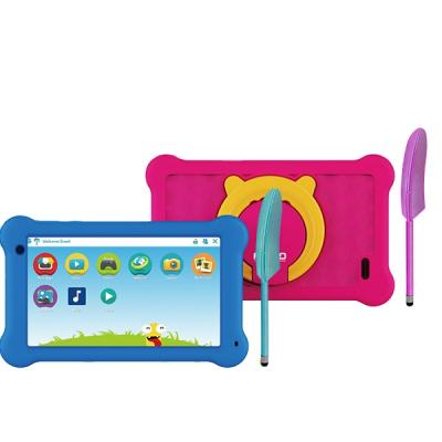 China GMS education oem wintouch android 8.1 hard system 7 inch screen touch kids educational online class learning tablet for kids for sale