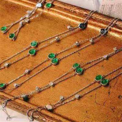 China Solid Gold CLASSIC Wedding Diamond Bracelets Emerald Gold Engagement Square Bracelet 18k for sale