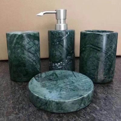 China Lowest Price Green Bathroom Suites Minimalist Toilet Decoration, Modern Hotel Bathroom Suite, Luxury Four-piece Bathroom Accessories Suite for sale