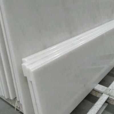 China Modern Supplies White Marble Slab Bathroom , Garden Supplies Water Used Marble Slabs For Sale for sale