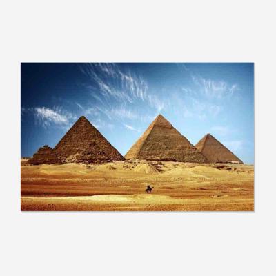 China Modern Canvas Diamond Painting Cross Stitch Kits Fashion DIY 5D Diamond Painting Full Drill Embroidery Desert Environmental Friendly Pyramid for sale