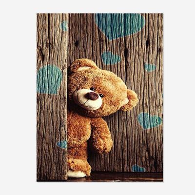 China Environmentally Friendly Love Teddy Bear 5D Square Full/Round Dot Art Crafts Kit Gift Diamond Painting Wholesale Embroidery Cross Drill for sale