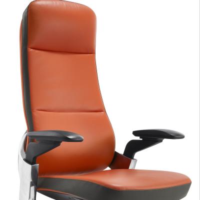 China (Size) Office Executive Classic Chair Design Adjustable White Leather Ergonomic Chair for sale