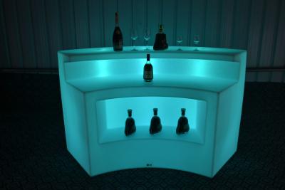 China RGB Version Light Up Bar Counter , LED Illuminated Bar Counter IP65 - IP68 Protection for sale