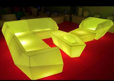 China Multicolor Changing Led Light Up Furniture , Led Lighted Sofas Remote Control for sale