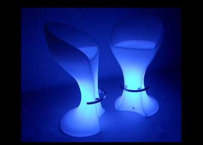 China Unbreakable Hard PE LED Light Chair 50000 HRS LifeSpan Efficiency Lighting for sale