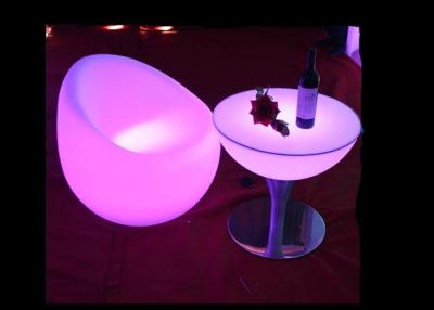 China Comfortable LED Light Chair RGB Color Changing Energy Saving For Night Club for sale