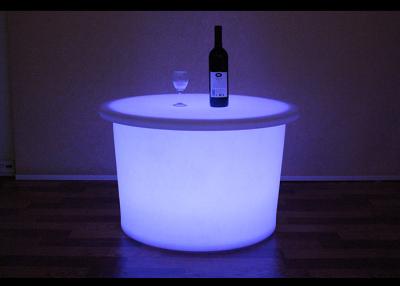 China Colourful Light LED Table Furniture Illuminated Product Big Size Table for sale