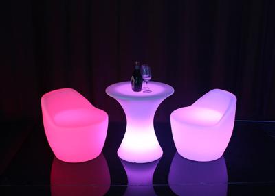 China High Durability LED Light Chair 4 - 5 Hours Charging Time Multicolor Flashing for sale