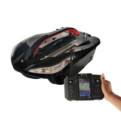 China ABS new product remote control led light rc bait boat for sale