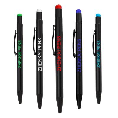 China office & School Pen High Quality Colorful Touch Screen Pen Design Promotional Metal Logo Pen For Custom Logo Pen with logo for sale