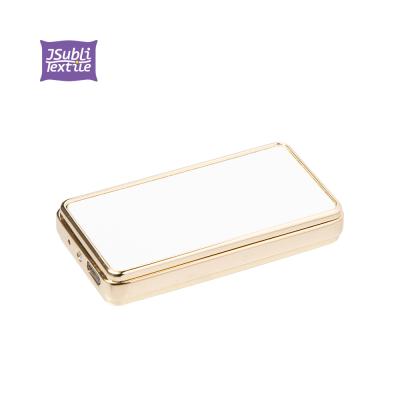 China Wholesale Custom BestSub JSubli CLASSIC Textile Gold Sublimation USB Refill Lighter for sale