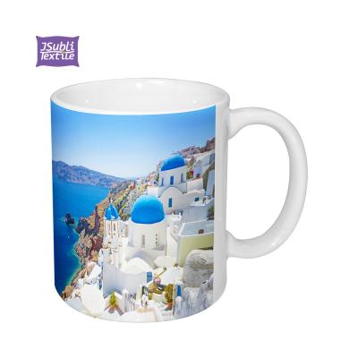 China Jsubli disposable textile sublimation wholesale custom sublimation JS product liners 11 oz discount ceramic white coffee mug for printing for sale