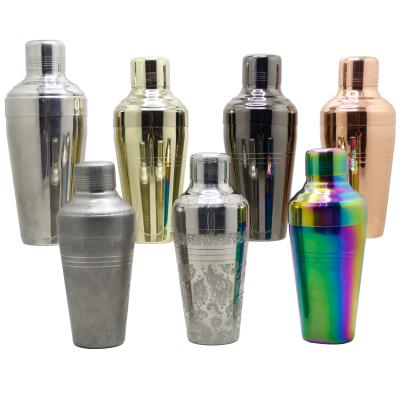 China Stocked 410ml Stainless Steel Cocktail Shaker Factory Direct Bar Accessories for Use in the Bar for sale