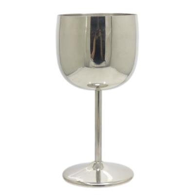 China Stocked Small wine glass stainless steel food grade material factory self-sales production support customization for sale