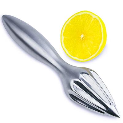 China Stocked Stainless Steel Lemon Squeezer with Handle Metal Bar Juice Maker Utensil for Bartenders Kitchen Accessories for sale