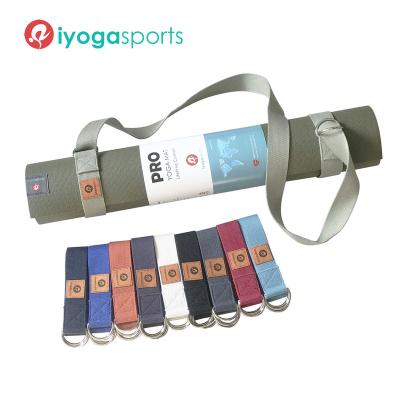 China Wholesale yoga mat bearing sling holder yoga mat bearing 6ft length iyogasports for sale