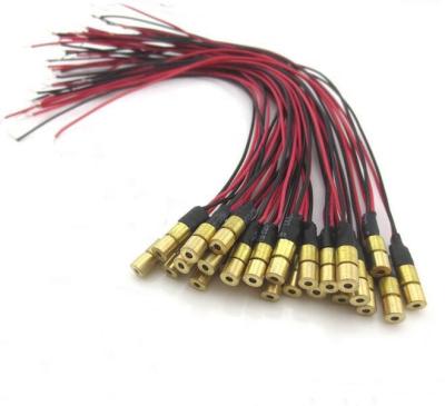 China Building Material Stores Professional Long Range 6*12mm Laser Bottom Red Module for sale