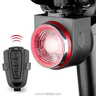 China A8 Bright Led Perception Ip65 Waterproof Back Usb Security Signal Bicycle Fill Light For A8 Bicycle for sale