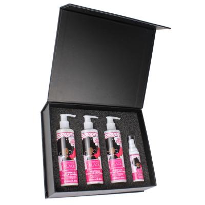 China Color-Protection Everythingblack Private Label Improves Administration Hair Care Set For Extension for sale