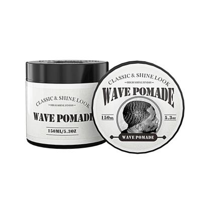 China Control Men's Organic Private Label Edge Pomade 360 ​​Long Lasting Strong Hold Hair Styling Pomade for sale