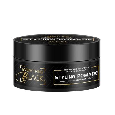 China Everythingblack Logo 360 Organic Custom Hair Pomade Natural Wave Pomade Styling Products for sale