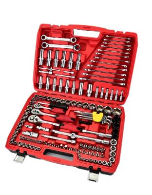 China DIY top sell150Pcs 1/4 3/8 1/2 socket set professional  High quality  socket Sets car body repair tools for Auto Repair for sale