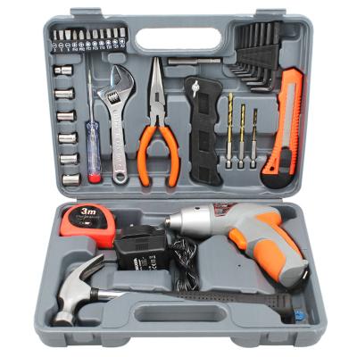 China Repair Used 36pcs cordless screwdriver  set 3.6v cordless screwdriver hand tool power tool kit for DIY for sale