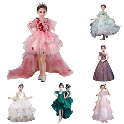 China 2023 Hot Baby Children's Dress Anti-wrinkle 2023 Wedding Birthday Party Brand New Model Princess Dress for sale