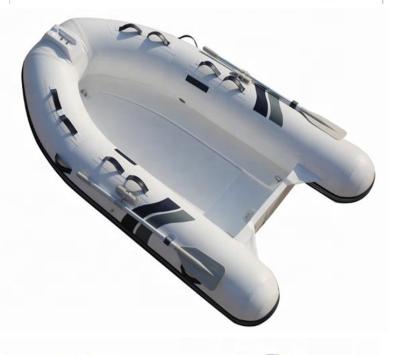 China High Quality Aluminum Hull Aluminum Hull Fiberglass Family Entertainment CE 430CM Inflatable Rigid Hull Boat For Sale China Manufacturer RIB Boats 0.9mm PVC for sale