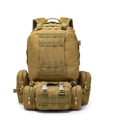 China Outdoor Sports Travel Increasing Camping Portable Expandable Front Large Size Bag Army Tactical Backpack With Pockets for sale