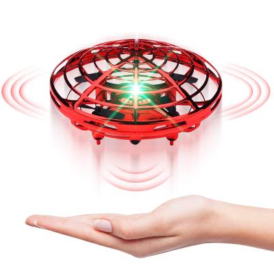 China With Camera Mini RC Helicopter UFO Drone Aircraft Hand Feeling Infrared RC Quadcopter Electric Induction Flying Ball Flat Toys For Kids for sale