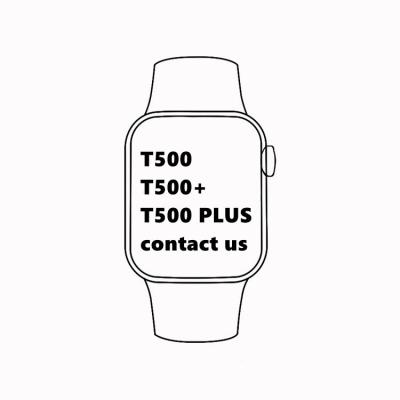 China Heart Rate Blood Pressure Sport Waterproof Wifi Smart Watch T500 Touch Ccreen t500+ Call Fitness Tracker Smartwatch for sale