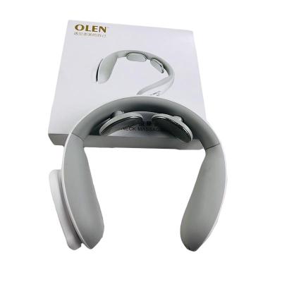 China Beauty Salon Multifunctional Smart 2021 Smart Shoulder and Neck Massager Thorn Physiotherapy Massager Heating Cervical Massager for sale