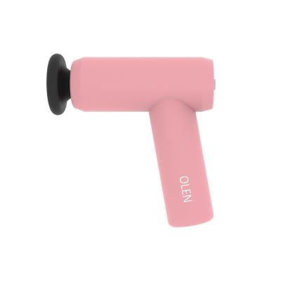 China Beauty Salon Mini Massage Gun Deep Tissue Mini Portable Percussion Muscle USB Charging Massager Gun For Small Pain Relief Super Soothe for sale