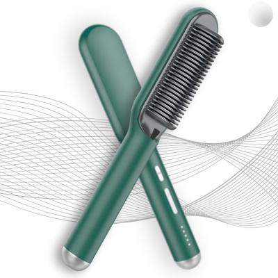 China Hotel Hairdressing Enthusiast Handheld Electric Dryer Brush for Curl and Straight Hair Comb with Negative Ion for Soothing Hair for sale