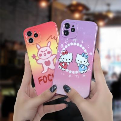 China Custom Printed Anti - Drop Packaging Box Imd Transparent Phone Case For Mobile Phones for sale