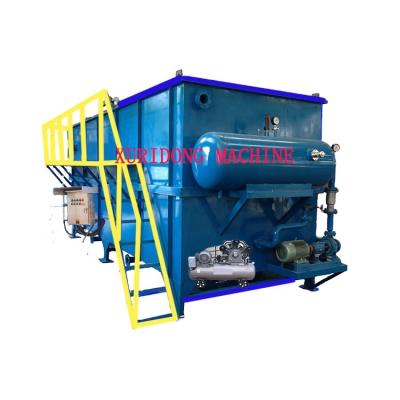 China Wastewater Treatment 30-200m3/h Carbon Steel Anti Corrosion Dissolved Air Flotation Machine For Industrial And Domestic Sewage Treatment Equipment for sale