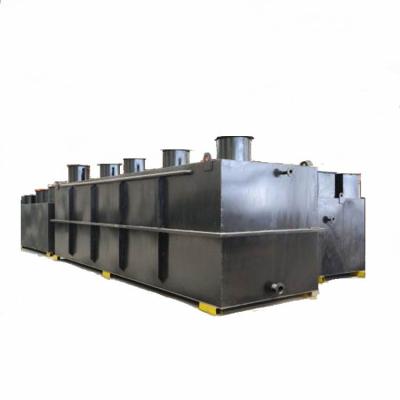 China Wasterwater treatment mbr sewage treatment plant in waster tank for sale