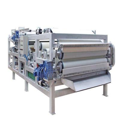 China Wastewater Treatment MUD BELT DETERMINATION FILTER PRESS Machine for sale