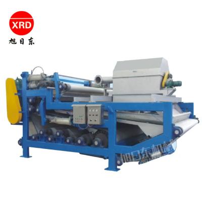 China Mechanical Wood Recycled Pulp Mill Paper Pulp Dewatering Double Belt Type Filter Press Machine for sale