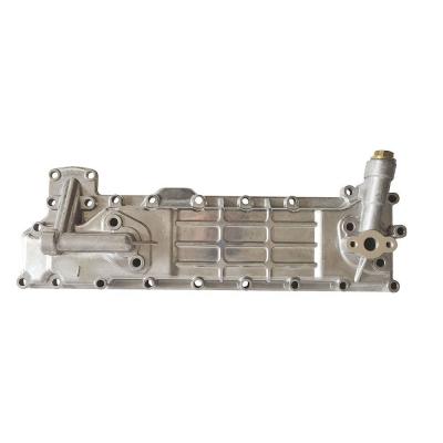 China Isuzu 4BG1-T 4BG1 Oil Cooler Cover 8-97020037-2 8-97032025 For Excavator for sale