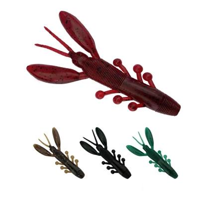 China ABS Plastic Customization Floating Soft Lure Worm Crayfish Lure Worm Fishing Lobster Shrimp 7.5cm Hammer Bait Baits for sale