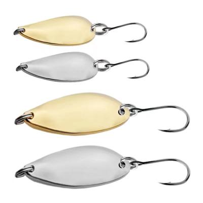 China ODM/OEM Metal Sequins Building Artificial Spoon Fishing Lure Wobbler Spoon GJ-1005 for sale