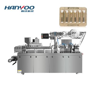 China Garment Shops HANYOO DPP-170A Alu Automatic PVC Pet Blister Packaging Machine For Health Care Product Pharmaceutical Industry Blister Machine for sale