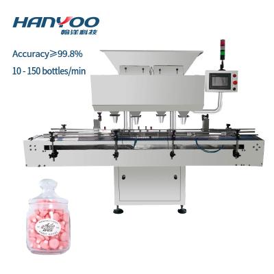 China Soft Tablet Capsule Pill HANYOO DSL-32 Probiotic Tablets Counter Automatic Electronic Soft Capsule Counting Machine Milk Powder Candy Tablet Count for sale