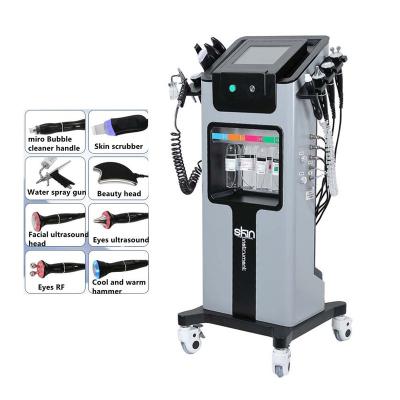 China Ultrasonic Pigment Removal Oxy Jet Jetpeel Pure Oxygen Beauty Vertical Machine LED Face Lifting Beauty Device for sale